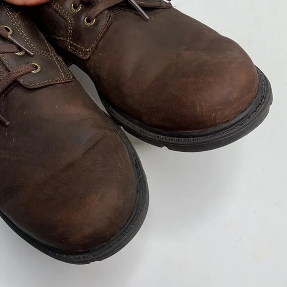 ROCKPORT Men’s Storm Surge Brown Leather Oxford Lace- up Shoe S-063 Sz 8